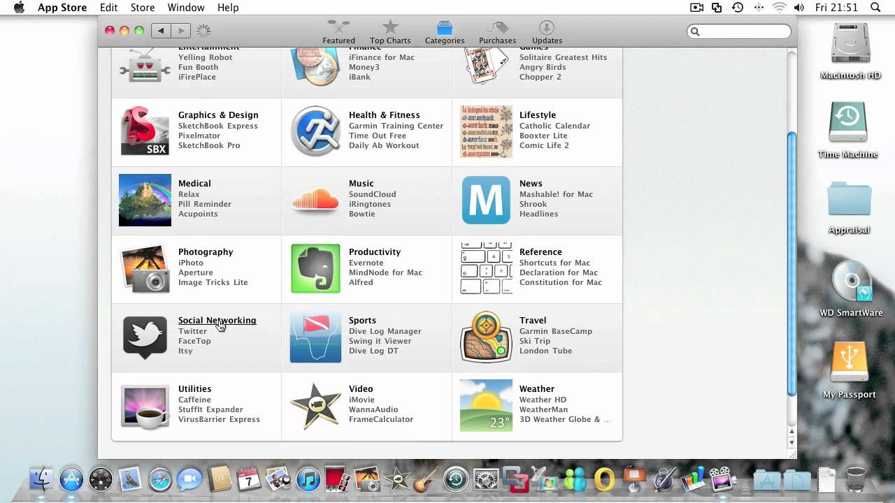 mac app store for 10.5.8